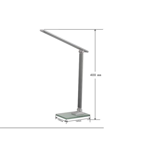 Modern LED Desk Lamp Adjustable Lamp Arm Angle , Portable Metal LED Touch Table Lamp