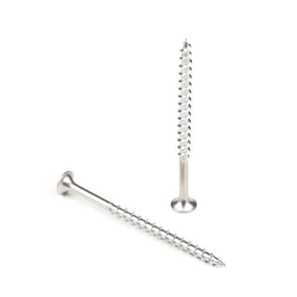 Ruspert Finish 65mm Stainless Steel Bugle Batten Screw for Wooden Floors and Decking