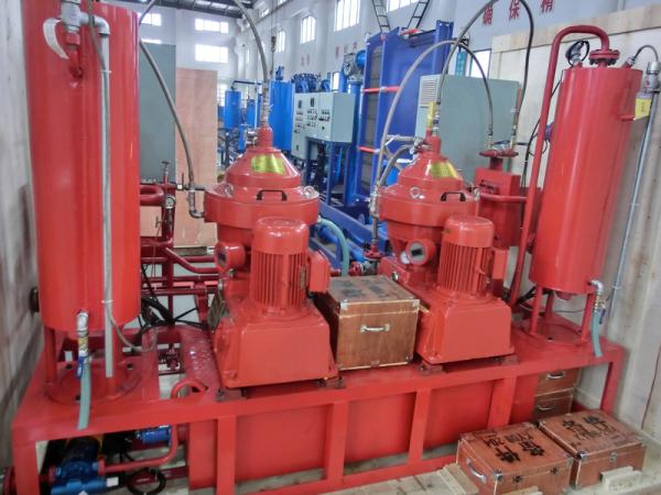 3PH 380V / 440V Electric Marine Oil Purifier With Concentric Pump