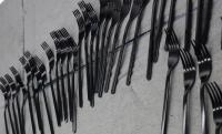 Service noir de revêtement de la couleur PVD pour les articles d'acier inoxydable, en verre et en céramique