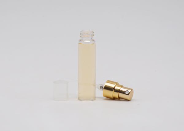 Atomiser Cylindrical Empty Glass Perfume Sample  Spray Bottles