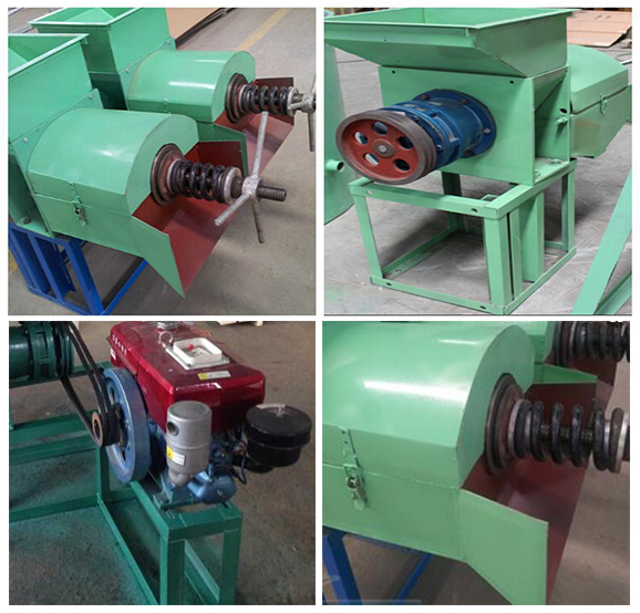 Small Palm Fruit Oil Expeller 300-500kg/hour Palm Oil Press for Oil Extraction