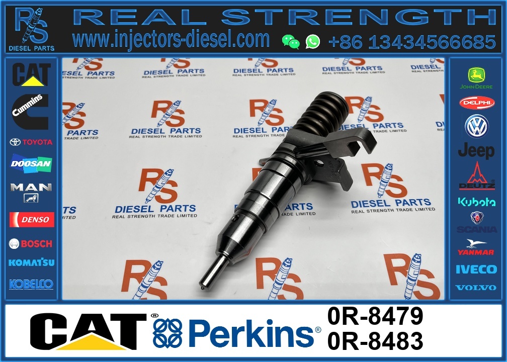 Perkins original Perkins 0R-8479 Oil Pump Diesel Engine Fuel Injector for 3116 320B 322B Excavator Replacement for OEM new injector original new injector