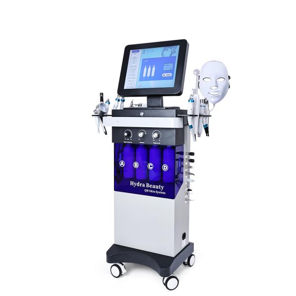 Promotion 15in1 Skin Care Blackhead Removal Face Lift Hydra Beauty Facial Machine