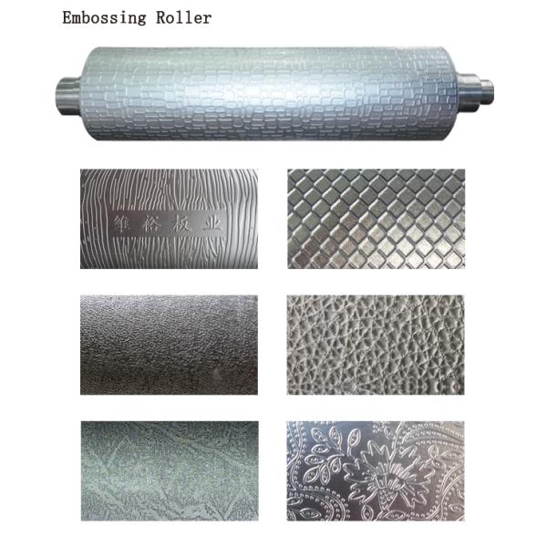 Stainless Steel Embossing Rollers For Plastic Films Sheets Plates Textiles Paper Leather