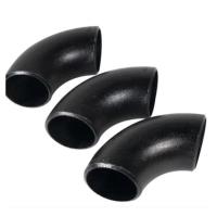 Rayon 90d d'Astm A234 Wpb de coude du conduit d'acier au carbone de Dn32 Sch40 long