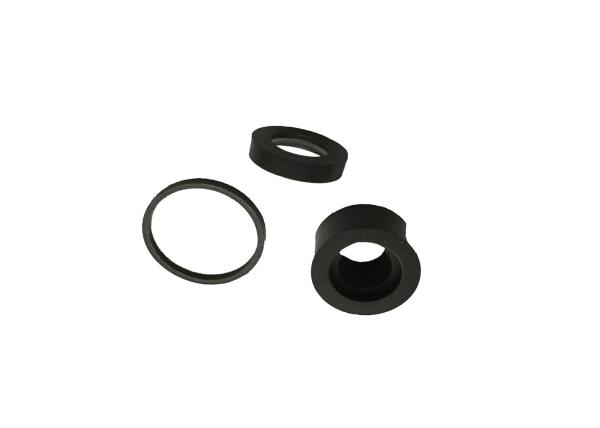 PTFE Machining CNC Turning Carbon Seal Rings Anti Aging 15MPa
