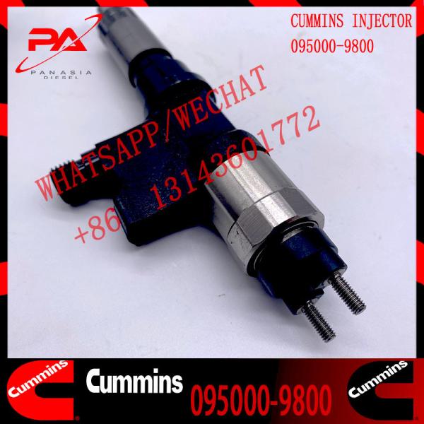 Real price High Quality Common Rail Injector 095000-9800 Diesel Pump Injector 095000-9800 for High Pressure Engine