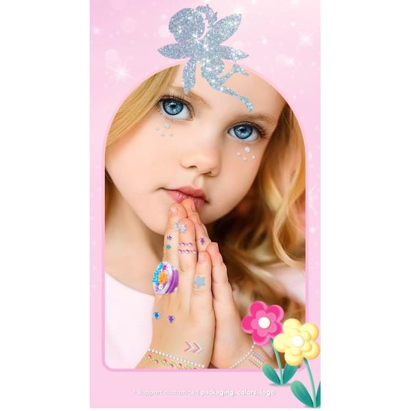Playdates Recommended Kids Makeup Kit Washable And Includes Rings Creative Play