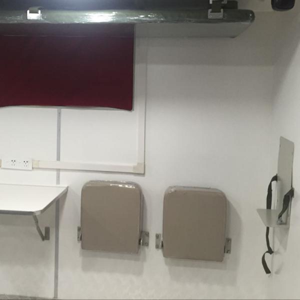 HwhongRV campervan Wall Mount Folding Seat campers foldable wall stool van folding wall seats