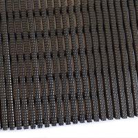Matraque de sécurité de drainage antidérapant à grille en PVC de 12 mm