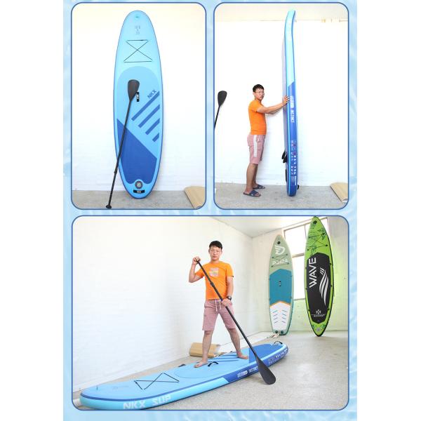 Dark Blue SUP Standing Surfboard Inflatable Paddle Board Racing Surfboard