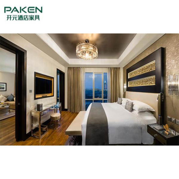 пятизвездочная мебель спальни гостиницы с роскошным стилем