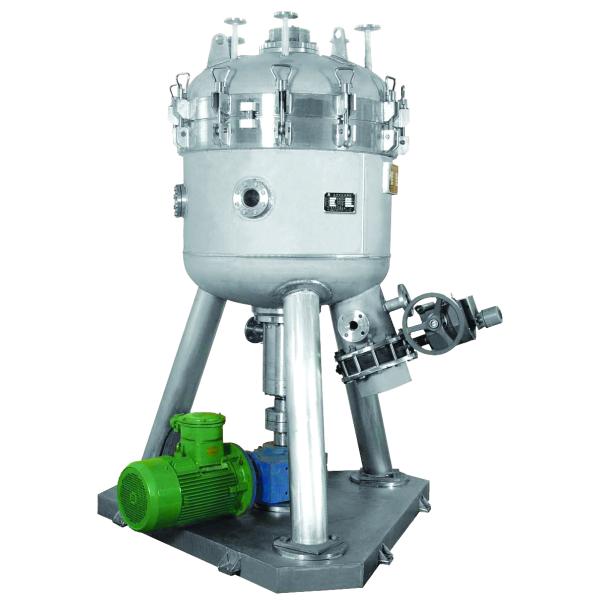 Fully Hermetic Vertical Pressure Leaf Filter 0.4Mpa With Rotation Sugar Filter
