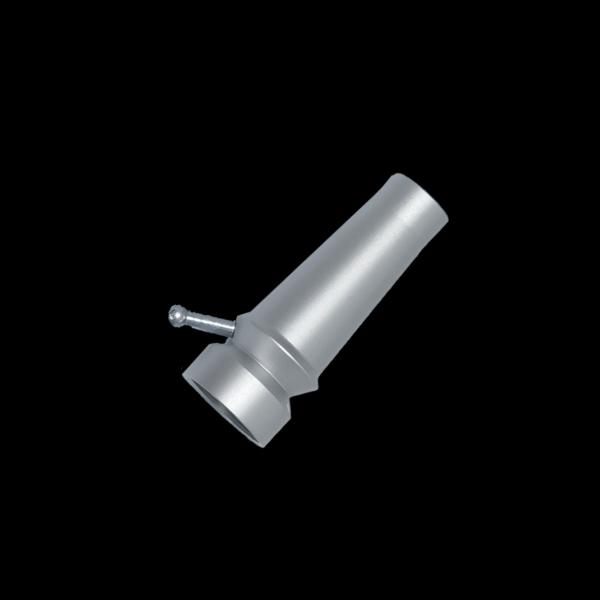 Ergonomic Lightweight Handpiece Base Silver For Co2 Medical Laser Systems 0.1-2.0mm