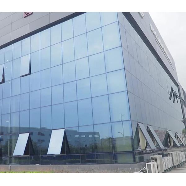 6063 Ventilated Thermal Break aluminium Curtain Wall profile Extrusions Mill Finished