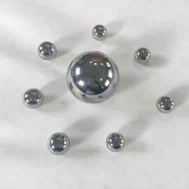50.85mm 2,001968 bolas de aço contínuas para o rolamento G40 HRc67 da turbina eólica
