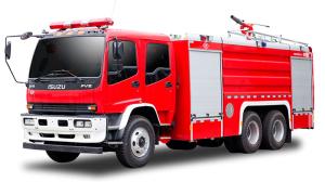 ISUZU 10T Tanque de água Combate a incêndios Caminhão de incêndio Motor de inc