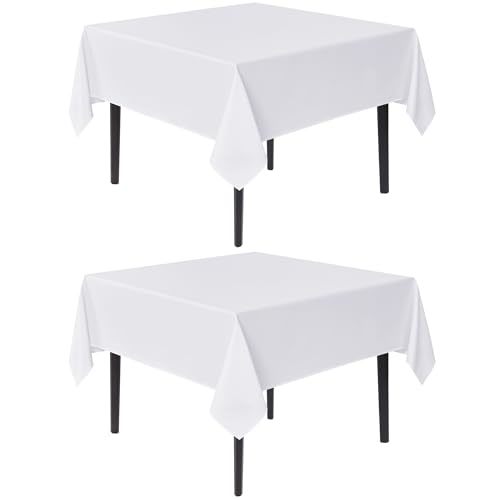 Custom Polyester Table Cloth Blanks Sublimation White Polyester Tablecloth For Wedding Birthday Themed Party Decoration
