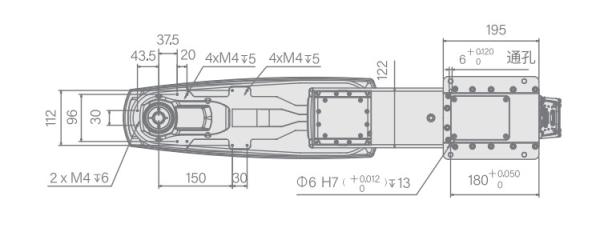 600mm Arm length Scara Industrial Robot , Robots With Vision ARP10 Series