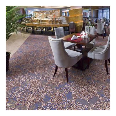 Série roxa com elementos Wilton Woven Carpet da flor e do fã do círculo