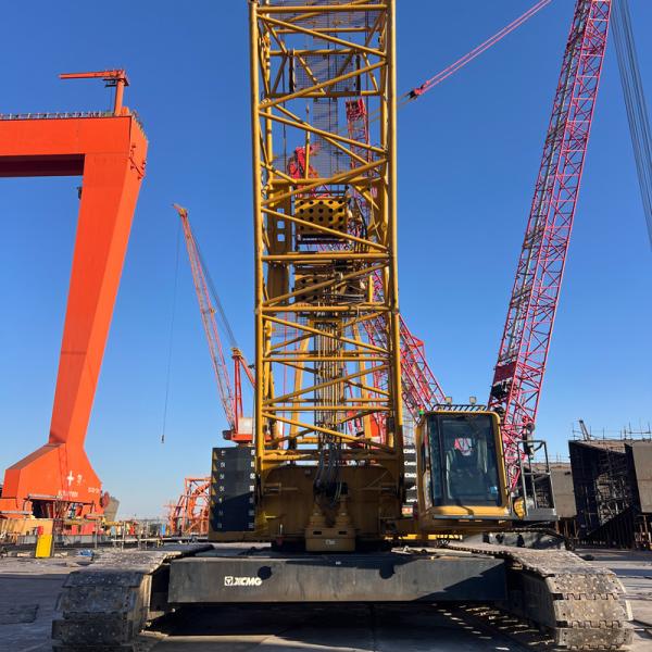 260T Second Hand Crawler Cranes Used For Bridge Prefabricated