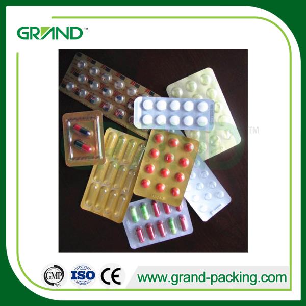 Automatic Small Alu/PVC Flat Plate Blister Packing Machine For Tablet Capsule