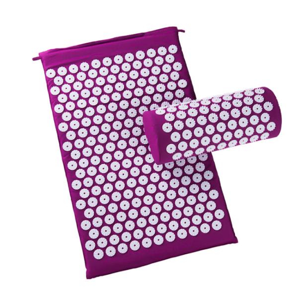 Кровать циновки точечного массажа Multi Yogi ABS цветов пластикового обнаженная циновки йоги ногтей Antiwear