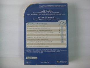 Retailbox do profissional Windows7