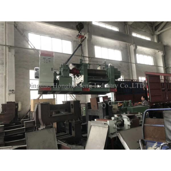 Three Rolls Rubber Calender Mill 0.2MM For Double Side Coating
