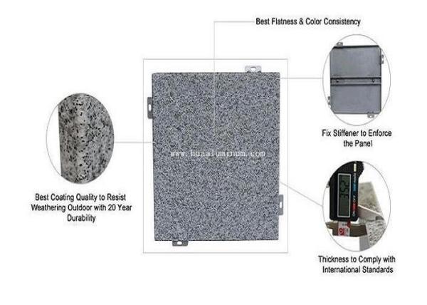 Anti Humidity Solid Aluminum Sheet , 1220x2440mm Insulated Aluminium Cladding Panels