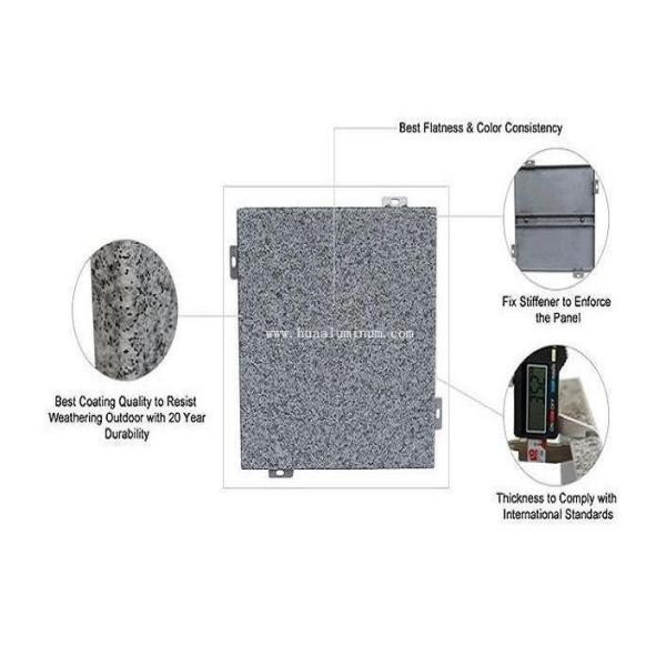 Anti Humidity Solid Aluminum Sheet , 1220x2440mm Insulated Aluminium Cladding Panels