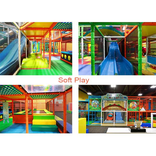 Funny  Small Kids Indoor Playground Equipment PVC Foamed For Kindergarten
