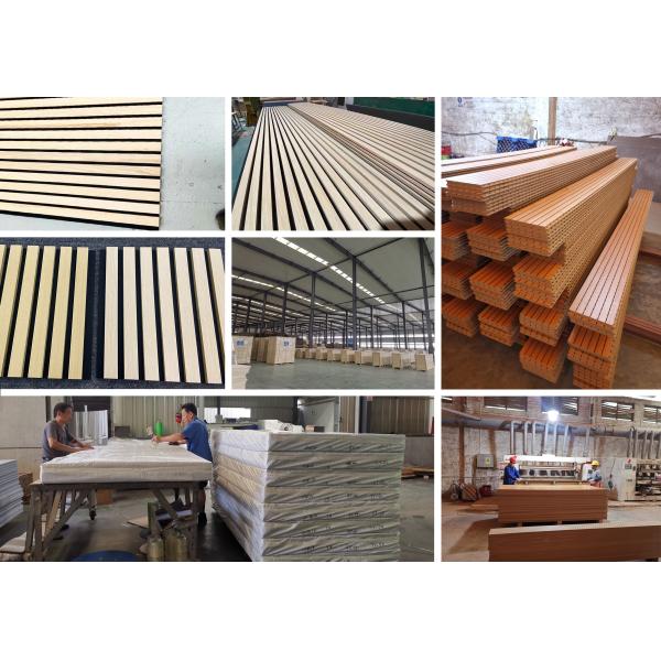 Меламин полиэстерная плитка деревянная фанера плитка для звукоизоляции акустическая деревянная плитка стена