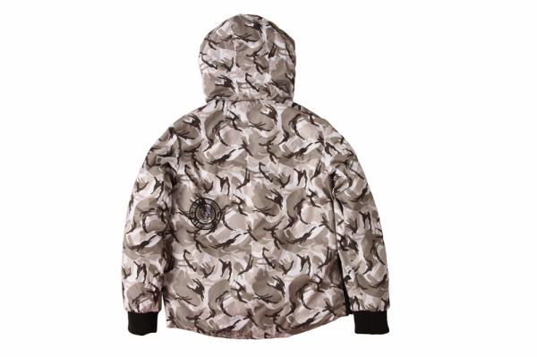 Camo Print Coats And Jackets Clothing 100% Polyester Army Print Jacket Mens