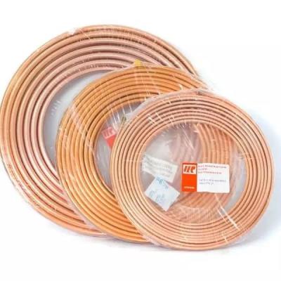ASTM B280 Copper Tube Pipe Coil 3/8 50FT / Roll C10920 Cu