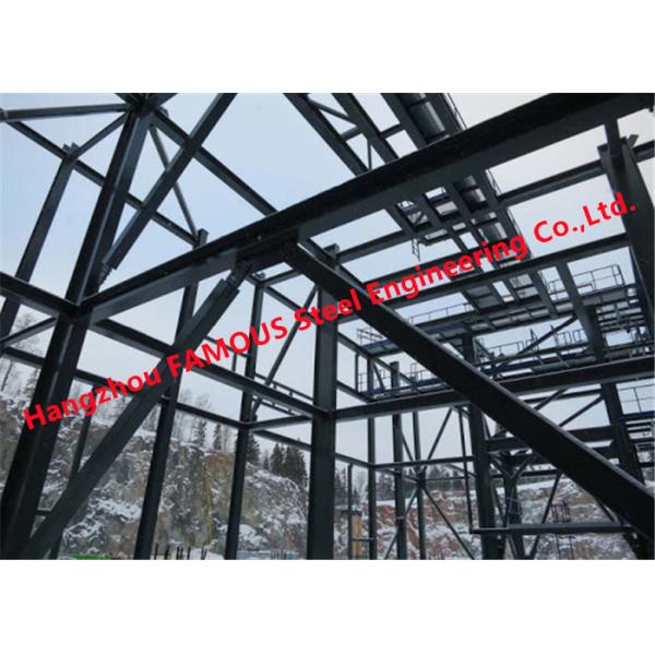 British En 1090-2 Europe Standard Registered Q345b Structural Steel Work Fabrication