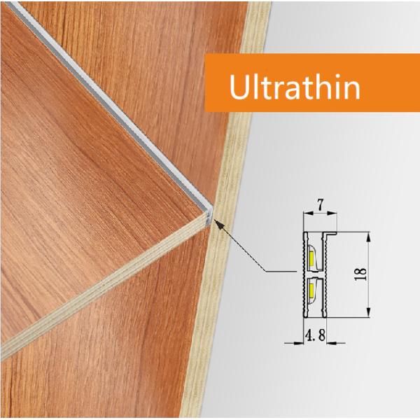 Lighting and Circuitry Design Aluminum Shelf Double Luminescence Glowing Showcase