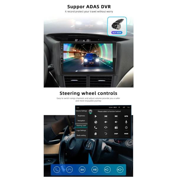 2gb Ram Android Auto Stereo For Hyundai Sonata 2004-2008
