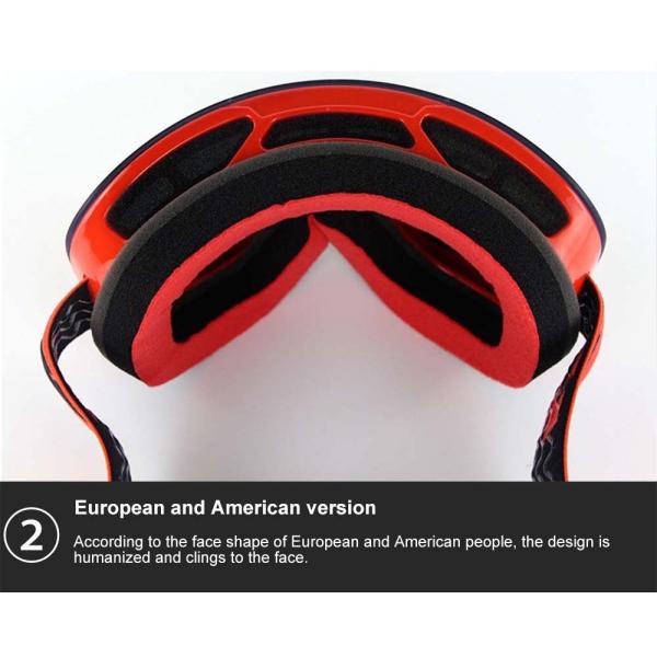 Sample Make Samples Large Spherical Dual Lens Polarized OTG Snow Googles Ski Goggles