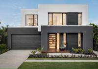 Villa préfabriquée modulaire de luxe 3 chambres à coucher Villa en acier léger