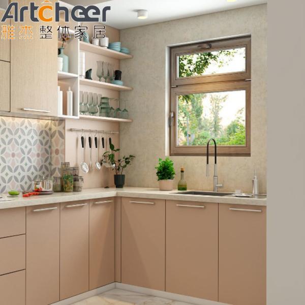 Contemporary Indian Kitchen Cabinets with Modern and Contemporary Design Drawer Base