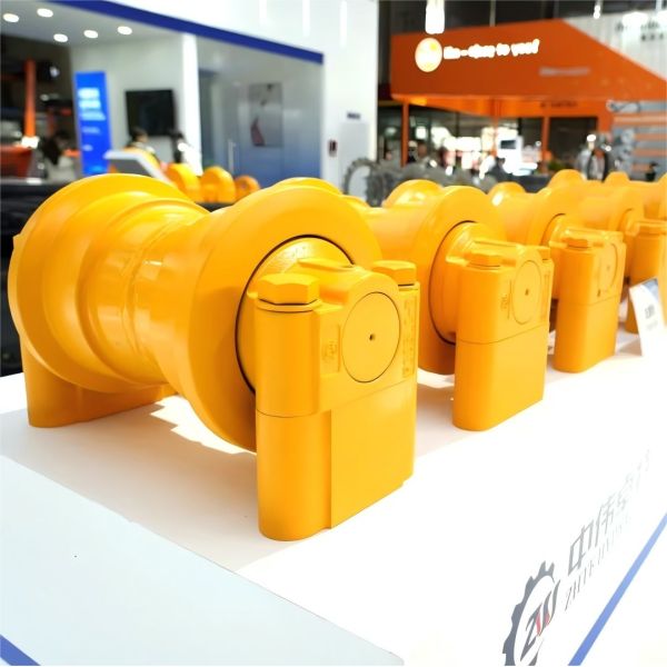 Black Yellow Track Roller Undercarriage Parts for ZW Crawler Mini Excavator PC40-7 PC56-7 PC55 EX50 ZAX50 E40 Excavators