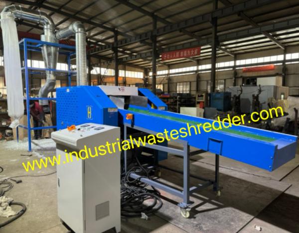 Industrial Long Agro Plastic Film Shredder 500kg Per Hour CE Certificated,Waste Woven Bags Crusher Power Saving,Shredder Machine for RDF Plastic Packing Bags