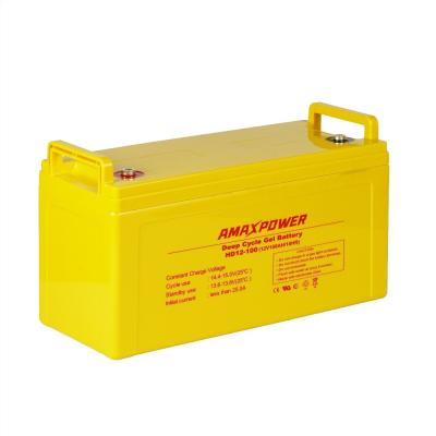 15A 150Ah 120ah Solar 12 Volt Vrla Maintenance Free Battery For Ups Backup