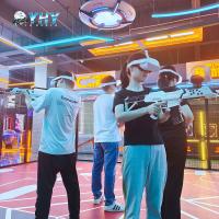 YHY lanzó un nuevo simulador de disparos VR para 4 jugadores con 360 roaming gratuito y juegos multijugador