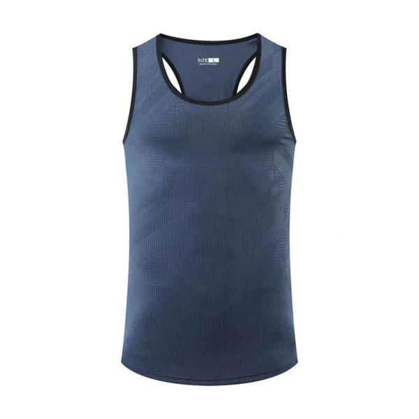 Leisure Sports Mens Summer Vest Breathable Quick Drying Elastic Moisture Wicking