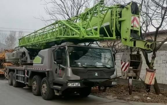 2020 Années Zoomlion Mobile Crane 50 Tons Avec Cinq bras de la grue Jib Pour les projets de construction lourds Après vente