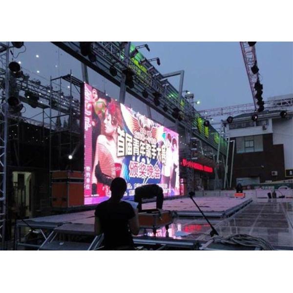 P3.91 Outdoor LED Display for Stage Rental 6000 Nits Wide Viewing Angle LED Tvs