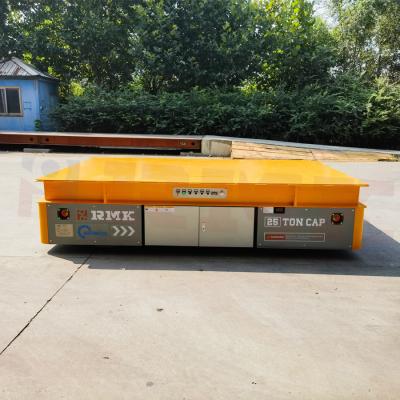 25T Electric Transfer Cart PLC Coil Transfer Trolley Electromagnetic Brake